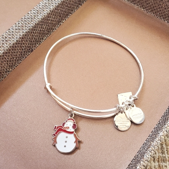 Alex and Ani Jewelry - Alex and Ani Snowman Bracelet